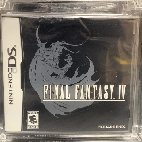 Final Fantasy IV 4 (2008) Nintendo DS Factory Sealed Game WATA Graded 9.8 / A+ - Picture 3 of 6
