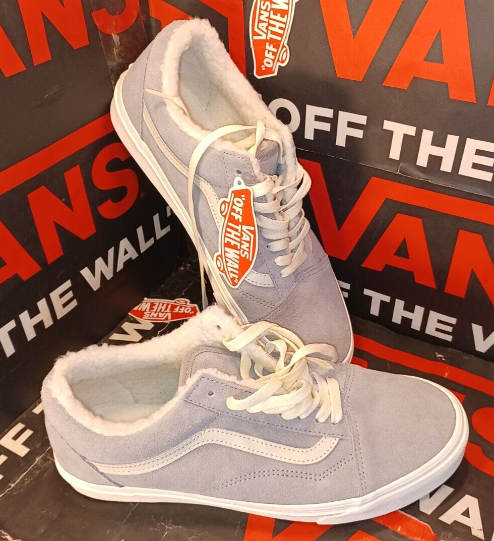 VANS バンズ スニーカー OLD SKOOL COZY HUG DRIZZLE MARSHMALLOW VN0005UA6J6 Vans Men 10 Old Skool Cozy Hug Sherpa Suede Drizzle/Marshmallow