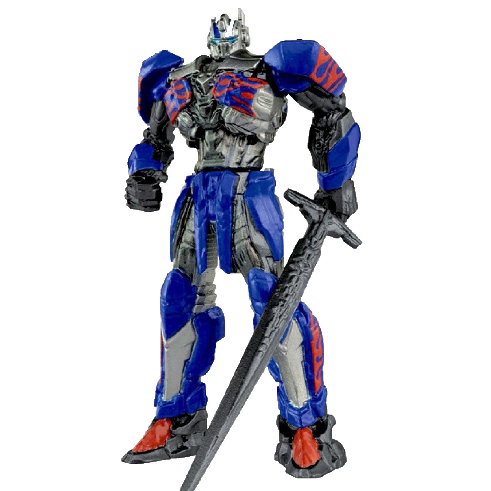 Figuras de acción de metal TOMY Optimus Prime y accesorios