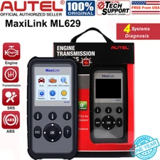 Autel MaxiLink ML629 OBD2 Car Diagnostic Scanner ABS SRS Engine Transmission CAN