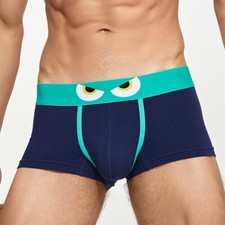 New Seobean Men's Big Eyes Special Design Shorts Low-rise Underwear Boxer Briefs