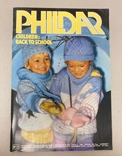 PHILDAR MAILLES CHILDREN: BACK TO SCHOOL NO. 77 KNITTING & CROCHET