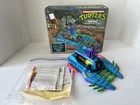 TMNT  Teenage Mutant Ninja Turtles Footski Complete W/Box 1989 Mount Damage
