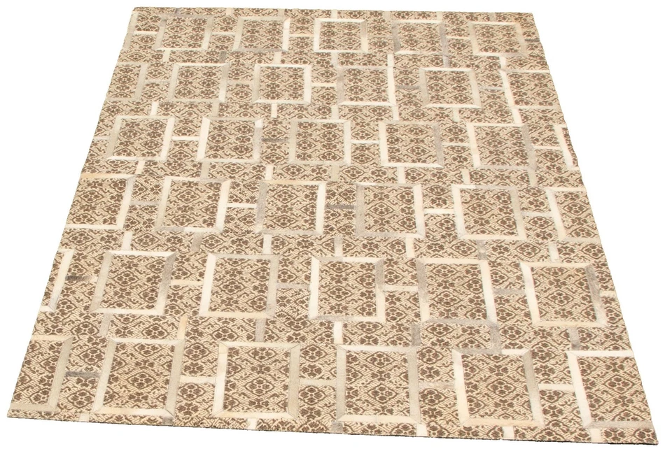 Alfombra oriental vintage anudada a mano alfombra tradicional de lana de 5'0" x 7'11" Foto 2 de 4