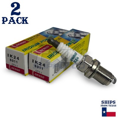 2 Pack Denso 5311 Iridium Power Spark Plugs IK24