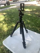 Sirui SUET2004 ET-2004 Aluminum Tripod with L Plate - Black - DSLR Camera