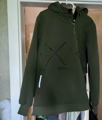 Name It Softshelljacke , Gr.152, khaki schwarz, Reißverschluss , Kapuze, Top