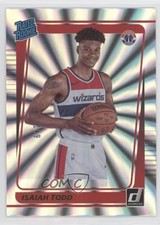 2021-22 Panini Donruss Rated Rookie Holo Laser 140/149 Isaiah Todd #237 5h0