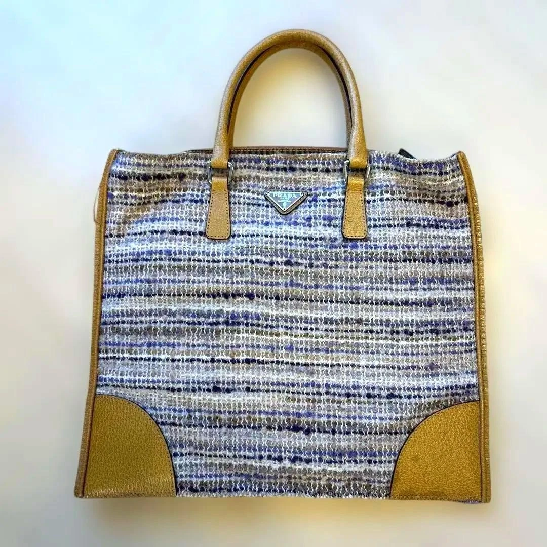 PRADA Women's Tweed Exterior Bags & Handbags for sale | eBay