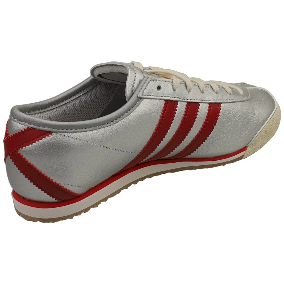 Adidas Donna Italia 70s Fashion Trainers Argento Rosso - 39 1/3 EU - Immagine 2 di 4