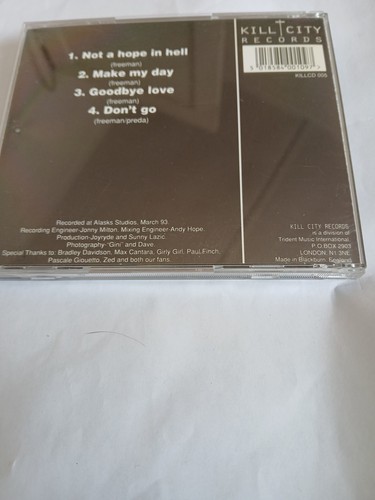 JOYRYDE NOT A HOPE IN HELL CD SINGLE FREE UK POST - Foto 2 di 2