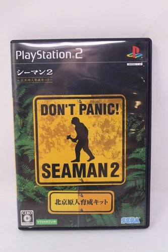 Seaman 2 PlayStation 2 PS2 NTSC-J Japanese REGION LOCK