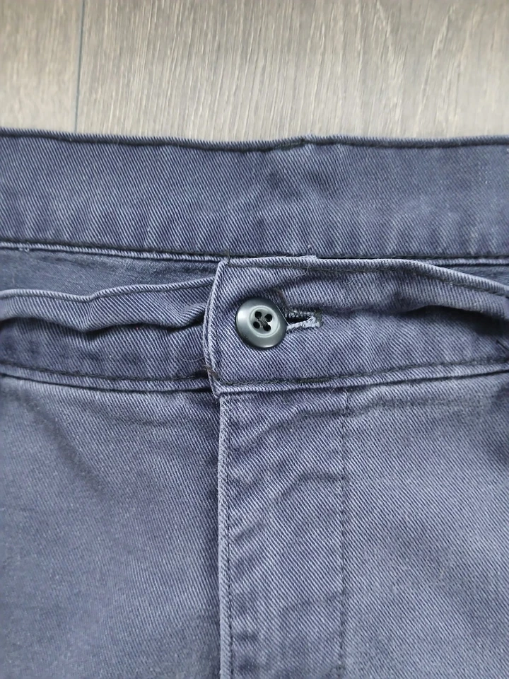 AGO Work Pants Mens 39x34 Navy Blue Reflective High Visibility Uniform Cargo FR - Image 4 of 4