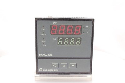 Future Design Controls CD4300ZA PID Controller| 1/4 DIN | Temp/Process