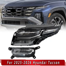 For Hyundai Tucson 2025-2026 Smoked LED Daytime Running Light Headlight Driver