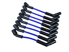 Ton's Black Ceramic LS Blue Spark Plug Wire Set 45 Corvette Camaro GM Silverado