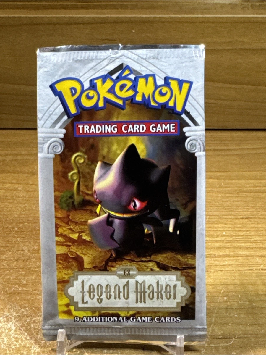 Pokémon TCG EX Legend Maker Sealed Collectible Card Game Packs in