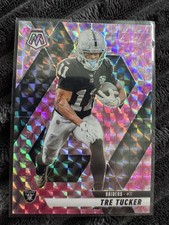 2025 Panini Mosaic - Tre Tucker #218 Camo Pink Mosaic Prizm