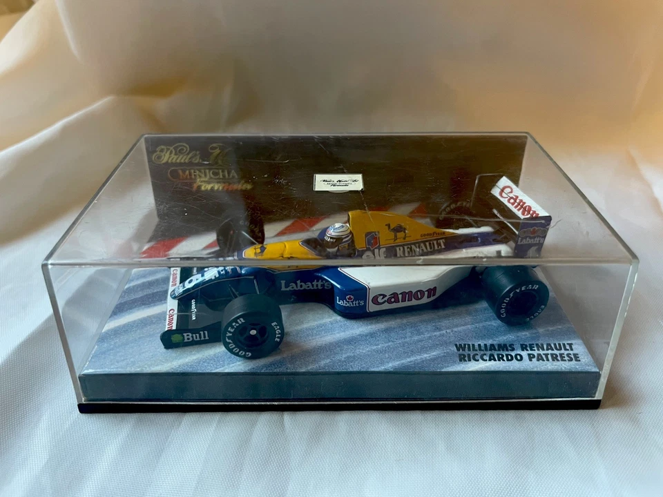 Minichamps 1:43 Scale Formula Williams Renault #6 Riccardo Patrese - Image 2 of 4