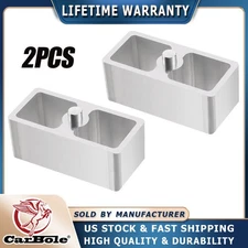 2" Inch Universal Aluminum Leaf Spring Lowering Block Kit 2 Pack