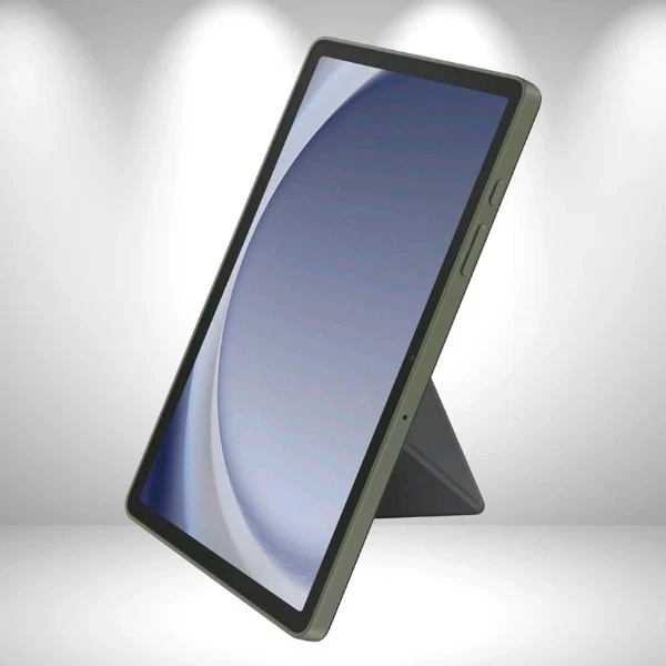 Funda Libro Samsung 100% Auténtica Multiposición Galaxy Tab A9+ NEGRA/VERDE Foto 4 de 4