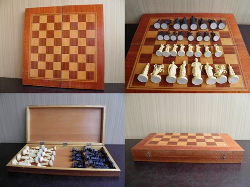 Vintage beautiful plastic chess in very good condition, Ukrainian Cossack style. - Picture 12 of 12