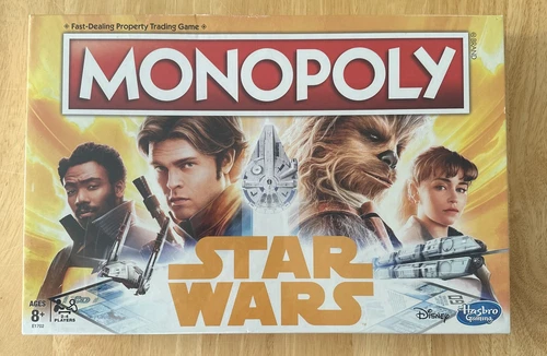 Star Wars Monopoly Board Game Han Solo Edition Brand New Sealed Box