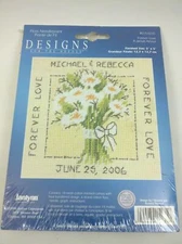 Janlynn Designs For The Needle Floss Needlepoint 015-0235 With Pattern 494891523