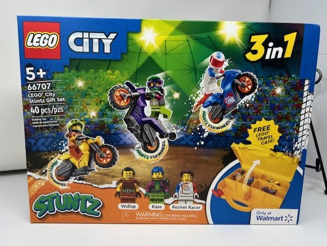 *NEW* LEGO CITY: LEGO City Stuntz Gift Set (66707) - Retired - Sealed -