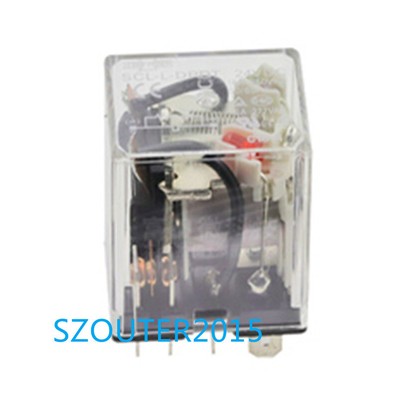 1PCS SCL-L-DPDT-24VDC Relay 24V 10A 8PIN NEW #D3