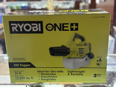 NEW RYOBI 18 Volt Cordless ONE+ Chemical Fogger Mister Kit