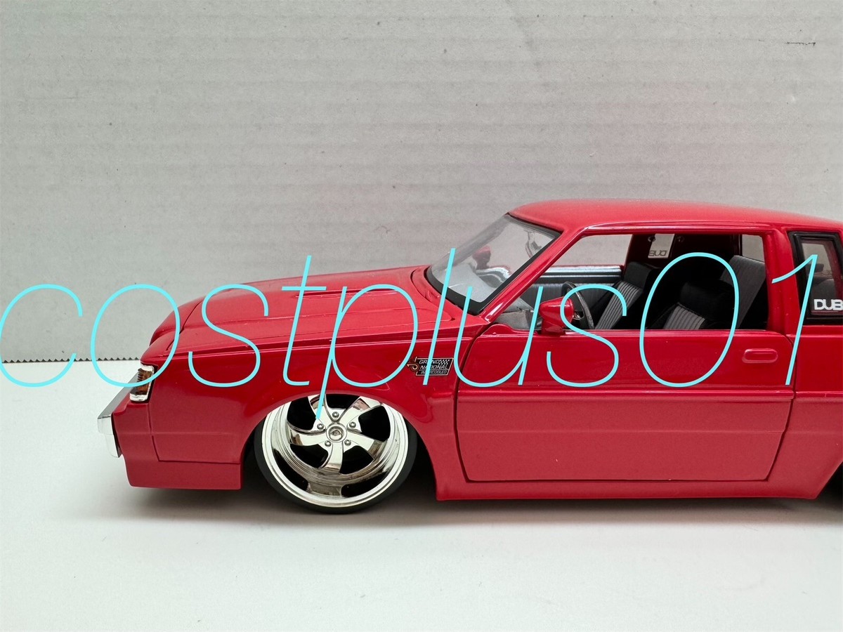 ミニカー DUB CITY '63 Chevy Impala & 1987 Buick JADA TOYS 1:24 Dub City OldSkool 1987 BUICK Grand National