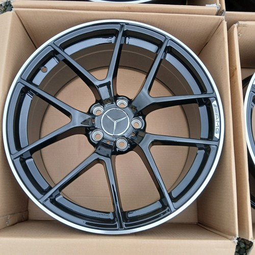 19" MERCEDES RIMS WHEELS X 4 BRAND NEW A45 A200 CLA45 CLA35 CLA200 - Picture 2 of 10