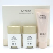 O HUI Day Shield Water Sunstick Special Set 3 Items SPF50+ PA++++ K-Beauty