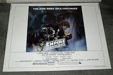 THE EMPIRE STRIKES BACK Original ROLLED 1980 Style A 22x28 movie poster