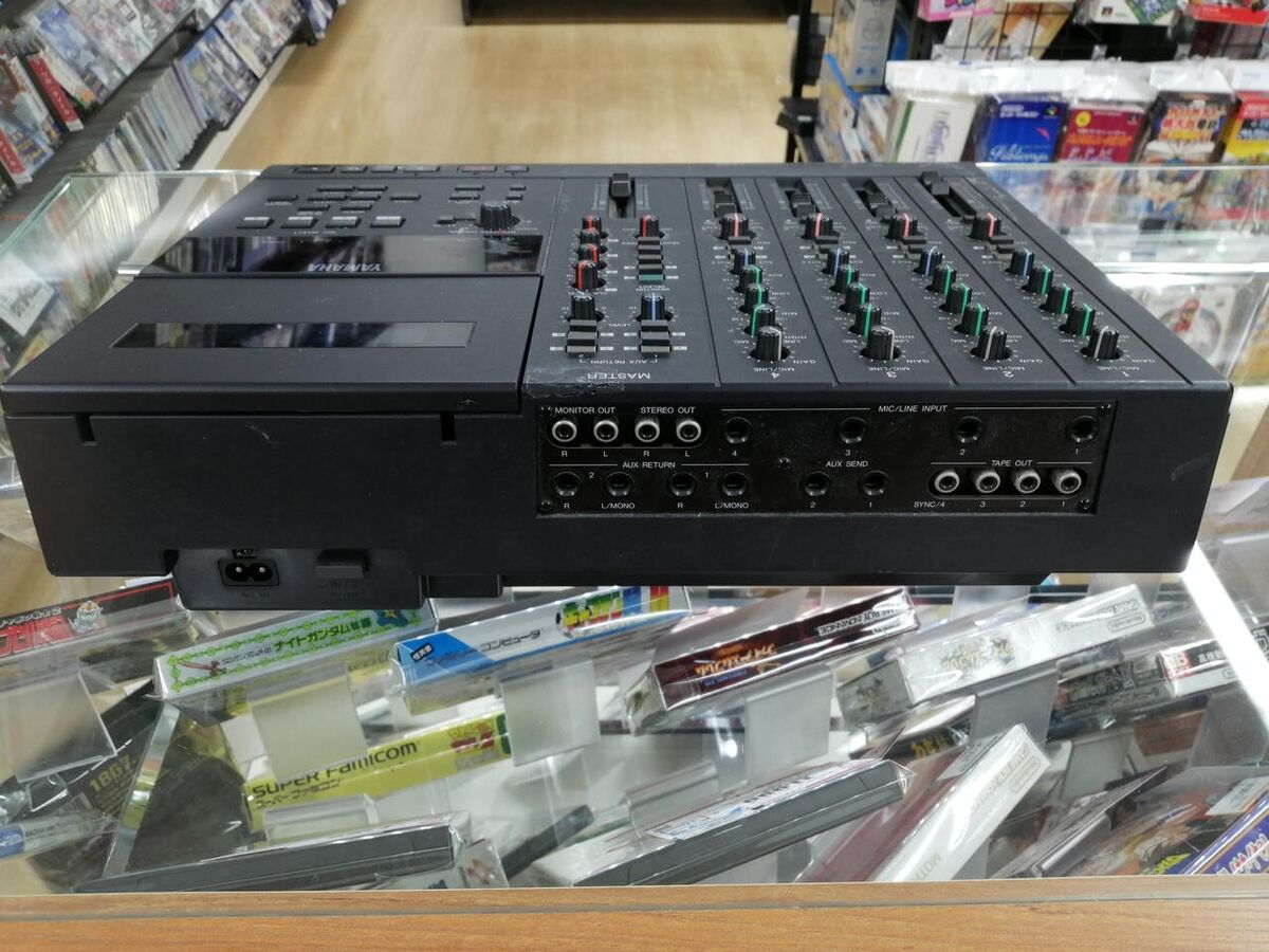 JUNK Yamaha MT4X Multitrack Cassette Tape Recorder Analog 4 JUNK Yamaha MT4X Multitrack Cassette Tape Recorder Analog 4
