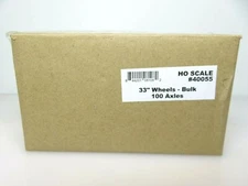 Intermountain 40055 HO Scale 33" Metal Insulated Wheels Bulk Pack of 100 NIB
