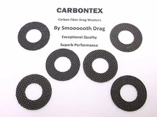 PENN REEL PART Senator 114H 6/0 - (6) Smooth Drag Carbontex Drag Washers #SDP16