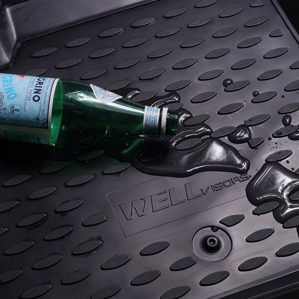 Alfombrilla de carga Wellvisors para maletero negra para Ford Fusion MKZ Zephyr Milan 06-09 Foto 2 de 4