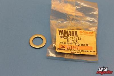 DT1 Yamaha NOS AT1 # 90201-12535-00   S-129 Plate Washer DT100 CT1 DT250