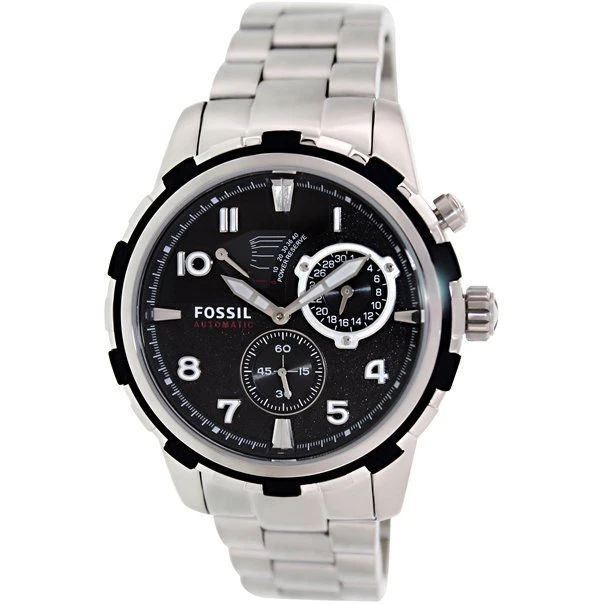 Fossil Analog Black Dial Men