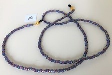 Purple Rainbow Eyeglass Eye Glass Sunglass Bead Leash Lanyard Holder 30