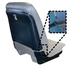 1969 1972 Pontiac Chevy Olds Buick Bucket Plastic Seat Backs Only Pair 1969 1972 Pontiac Chevy Olds Buick Bucket Plastic Seat Backs Only Pair