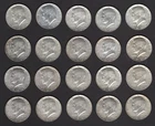 1964 P Kennedy 90% Silver Half Dollar Roll of 20 Choice AU Coins