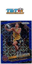 Kelsey Plum 2025 Panini Prizm WNBA Blue Velocity Prizms #59 LA Sparks