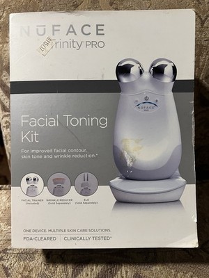 Nuface Trinity PRO FACIAL TONING KIT MICROCURRENT DEVICE - NEW