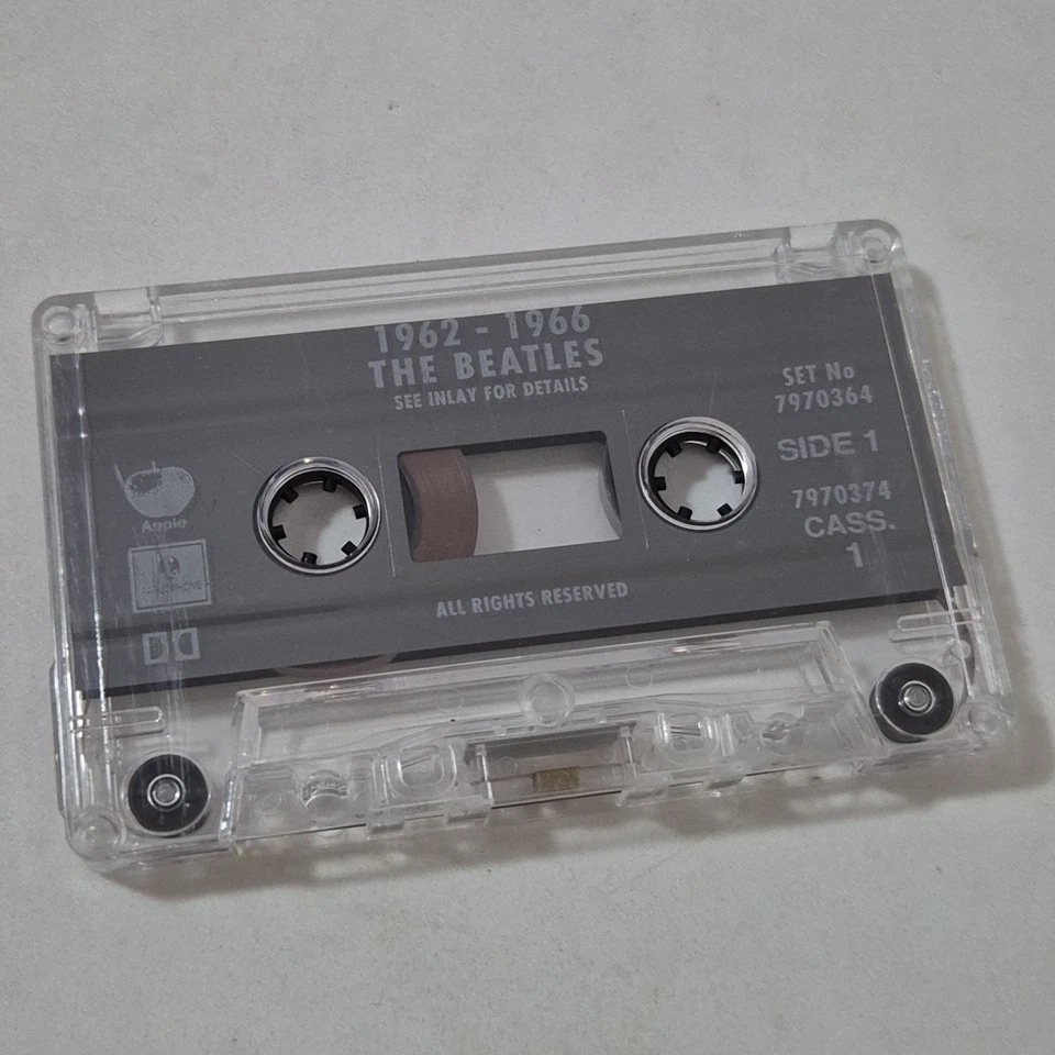 THE BEATLES '1962-1966' 1993 Cassette Tape Album (Tape 1 Of 2) Apple/EMI - Image 3 of 4