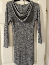 Better be gray long sleeve hooded dress size M