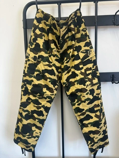 A Bathing Ape 迷彩裤男| eBay