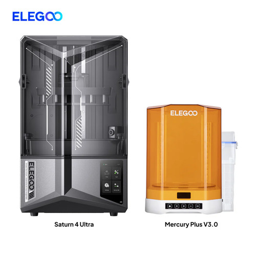 ELEGOO Saturn 4 Ultra with Mercury Plus V3.0 Bundle